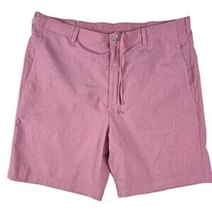Nicklaus Shorts Mens 40 Pink Performance Golf Stretch Moisture Wicking UPF 50